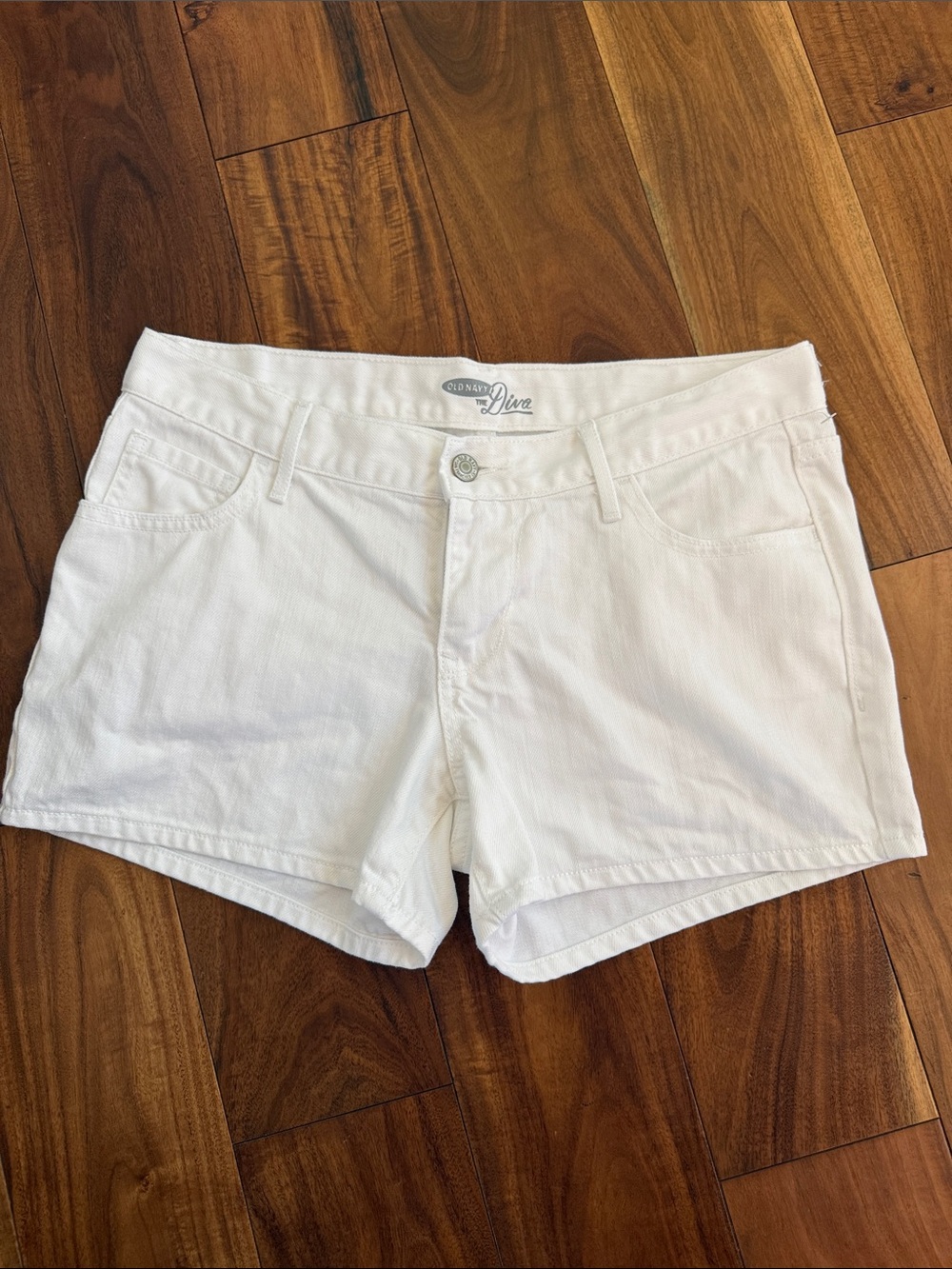 Old Navy White Women's Denim Shorts